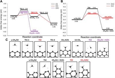 Theoretical insights into the methane catalytic decomposition on graphene nanoribbons edges